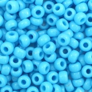 Miyuki Rocalla 6/0 Opaque turquoise blue 6-413