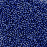 Rocallas Miyuki 15/0 Duracoat opaque dyed navy blue 15-4493