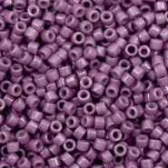 Abalorios Miyuki Delica's 11/0 Duracoat opaque dyed medium purple DB-2360