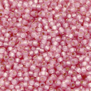 Rocalla Miyuki 11/0 Duracoat silverlined dyed pink 11-4237