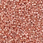Abalorios Miyuki Delica's 11/0 Duracoat galvanized rose gold DB-2503