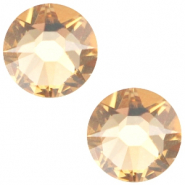 Swarovski Elements 2088-SS34 base plana Xirius Rose Light colorado topaz