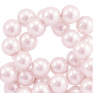 Perlas de cristal 4mm Rosa claro