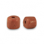 Piedras naturales M&aacute;rmol disco 4x4mm Marr&oacute;n de heno