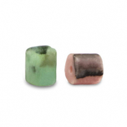 Piedras naturales M&aacute;rmol disco 3x2mm Marm&oacute;l verde menta