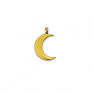 Colgantes Acero Inox La Luna Dorado