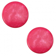 Cabuch&oacute;n plano Polaris Elements 12 mm Jais Rosa explosivo