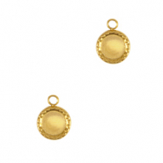 Colgantes Acero Inox 5mm Dorado