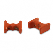 Abalorios Tile Rojo coral