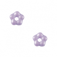 Abalorios Checos flor 5mm Lila