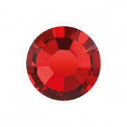 Piedras de nacimiento Enero Preciosa SS16 base plana (4mm) Siam red