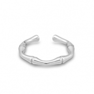 Anillos Acero Inox Plateado