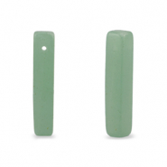 Piedras naturales Cuarzo de Aventurina tubo Verde jade