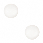 Cabuchón Polaris 4mm soft SS16 "Piedra de nacimiento" shiny Abril Blanco