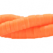 Abalorios Katsuki 4mm Naranja ne&oacute;n