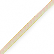 Cinta con texto ondas Rosa pastel