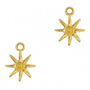 Colgantes Acero Inox estrella Oro