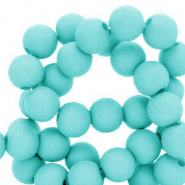 Abalorios acr&iacute;licos 6 mm Azul cielo