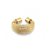 Anillos Acero Inox Dorado