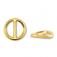 Correderas met&aacute;lica DQ redondos Dorado (sin n&iacute;quel)