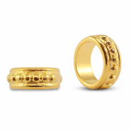 Correderas met&aacute;lica DQ anillo con bolas Dorado (sin n&iacute;quel)