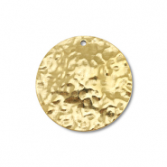 Colgantes Acero Inox redondos Dorado