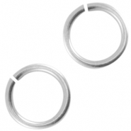 Anillas met&aacute;licas DQ 6.5mm Plata vieja (sin n&iacute;quel)