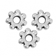 Abalorios met&aacute;licos DQ anillo separador Bali 4.8mm Plata vieja (sin n&iacute;quel)