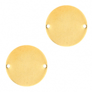 Entrepieza metálica Designer Quality para ImpressArt 15mm Dorado (sin níquel)
