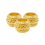 Abalorios metálicos DQ deco Dorado (sin níquel)