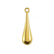 Colgantes met&aacute;licos DQ gota Dorado (sin n&iacute;quel)