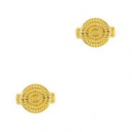 Abalorios met&aacute;licos DQ concha Dorado (sin n&iacute;quel)