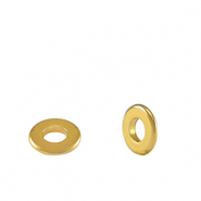 Abalorios met&aacute;licos DQ anillo separador 9mm Dorado (sin n&iacute;quel)