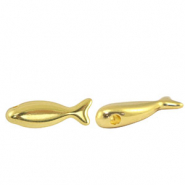Abalorios met&aacute;licos DQ pez Dorado (sin n&iacute;quel)