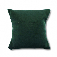 Expositor de Joyer&iacute;a almohadilla terciopelo suave Verde oscuro