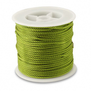 Cord&oacute;n trendy 2mm Verde oliva