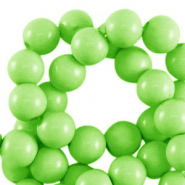 Abalorios acr&iacute;licos 8 mm brillante Verde claro