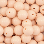 DQ Abalorios acrílicos 18 mm Melocotón desnudo