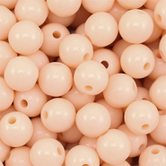 DQ Abalorios acrílicos 10 mm Melocotón desnudo