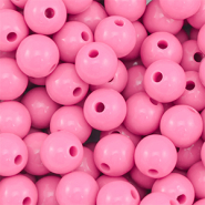 DQ Abalorios acrílicos 10 mm Rosa