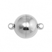 Fornituras Acero Inox cierre magnético bola 16mm Plateado