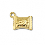 Colgantes Acero Inox caramelo Dorado