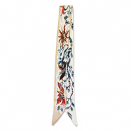 Bandana Pa&ntilde;uelo con animales/ramas Beige-beige arena