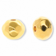 Abalorios met&aacute;licos DQ faceteada Dorado (sin n&iacute;quel)