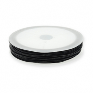 Hilo para enfilado el&aacute;stico 0.8mm Negro