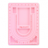 BY31&reg; tablero de enfilado de joyas Rosado