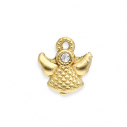 Colgantes Acero Inox &aacute;ngel Dorado