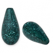 Abalorios Polaris Elements gota Paipo Verde oscuro