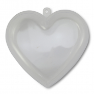 Adorno transparente corazón Transparente