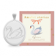 BY31&reg; Colgantes Acero Inox cisne Plateado